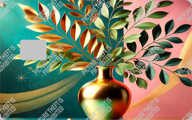 Bank  Card Sticker-BC-2352